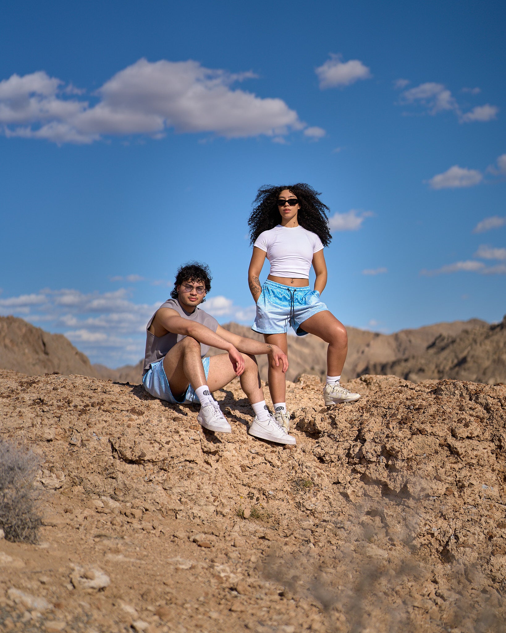 SKY BISHAMON Athletic Shorts