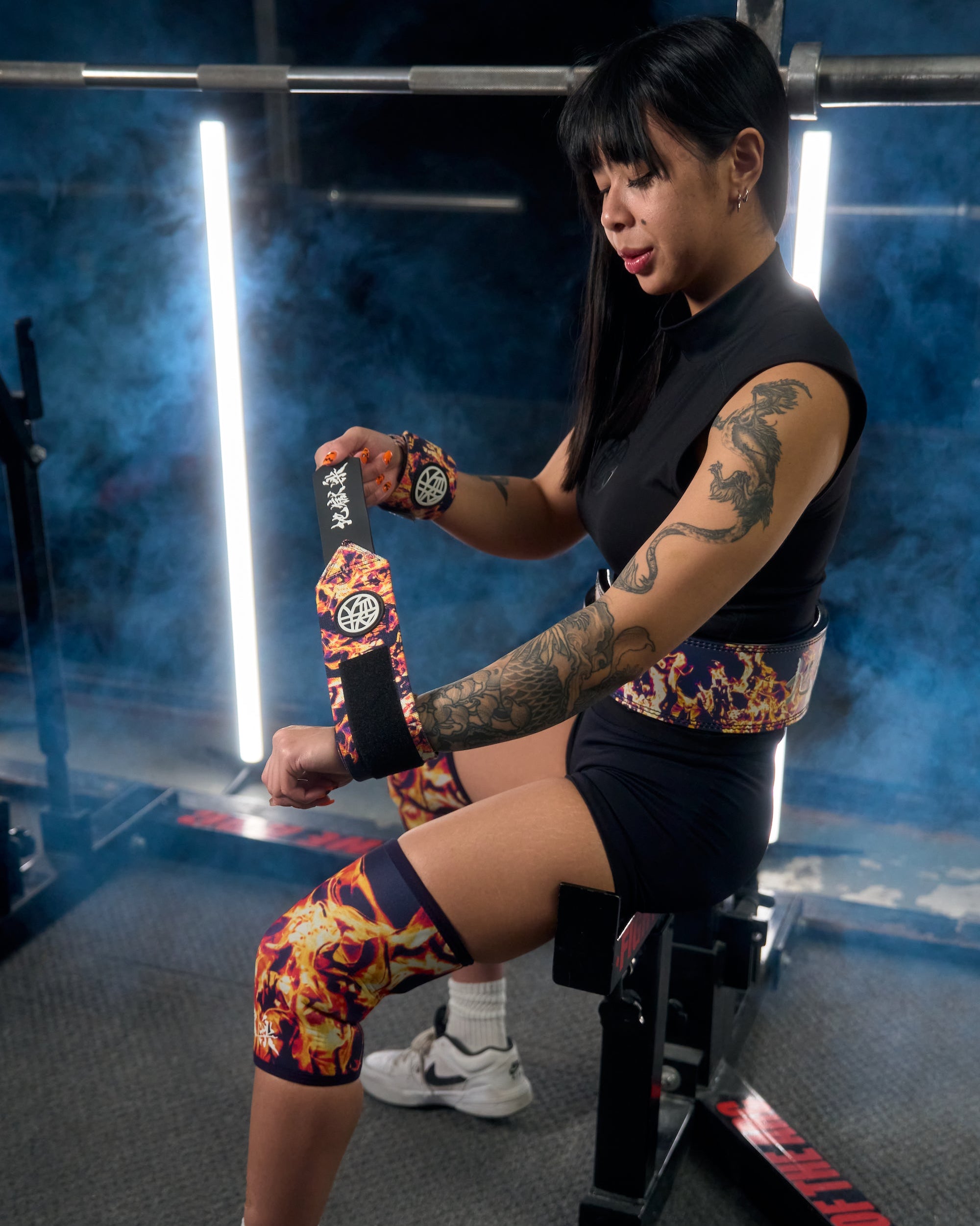 ASCETIC BLAZE Wrist Wraps