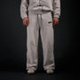 Warmup Pants in TWILIGHT bone, front view on model | Village Hidden in Iron