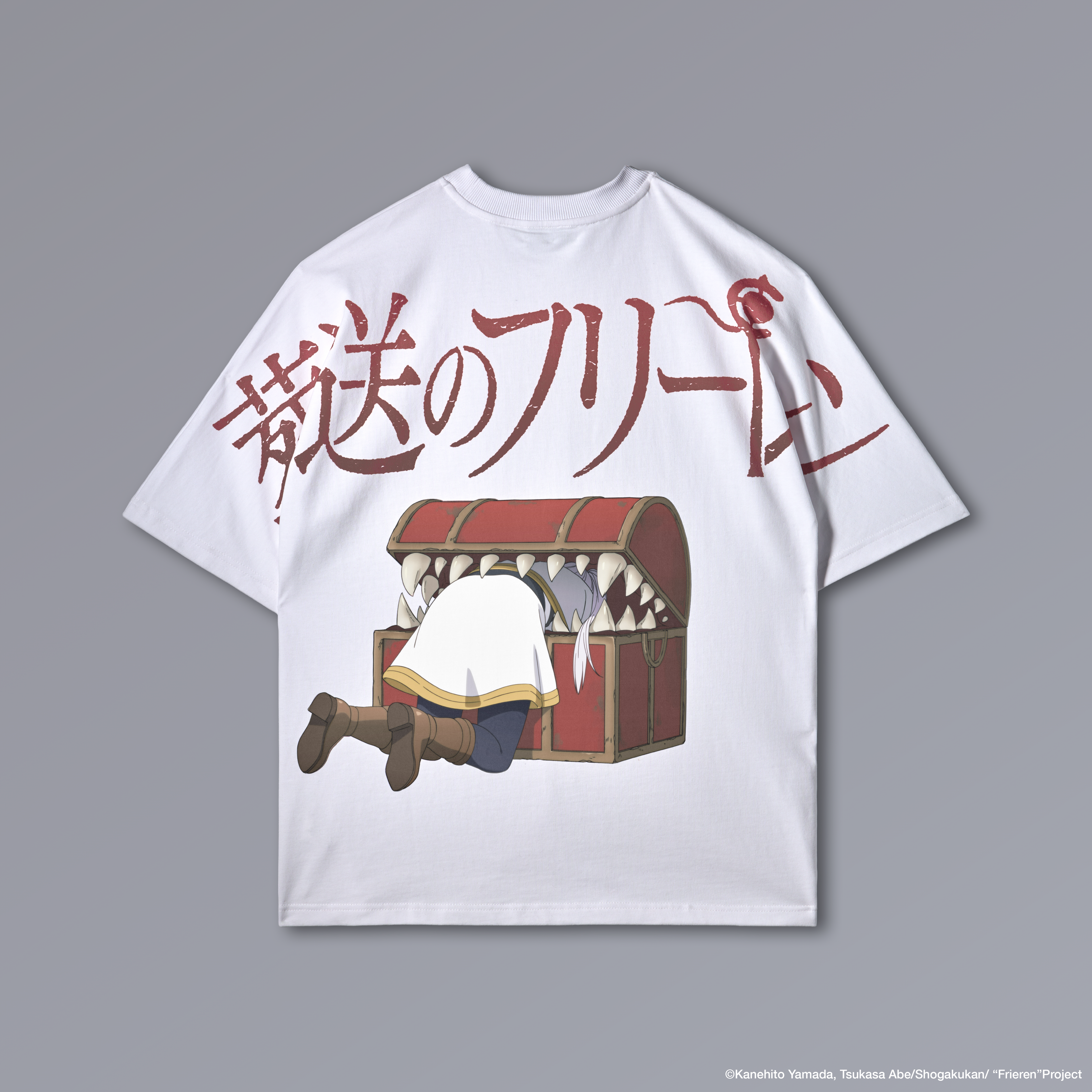 MIMIC oversized heavyweight pump cover with Frieren mimic artwork