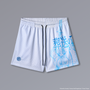 PARTY OF HEROES Athletic Shorts with Frieren artwork, 5-inch mesh