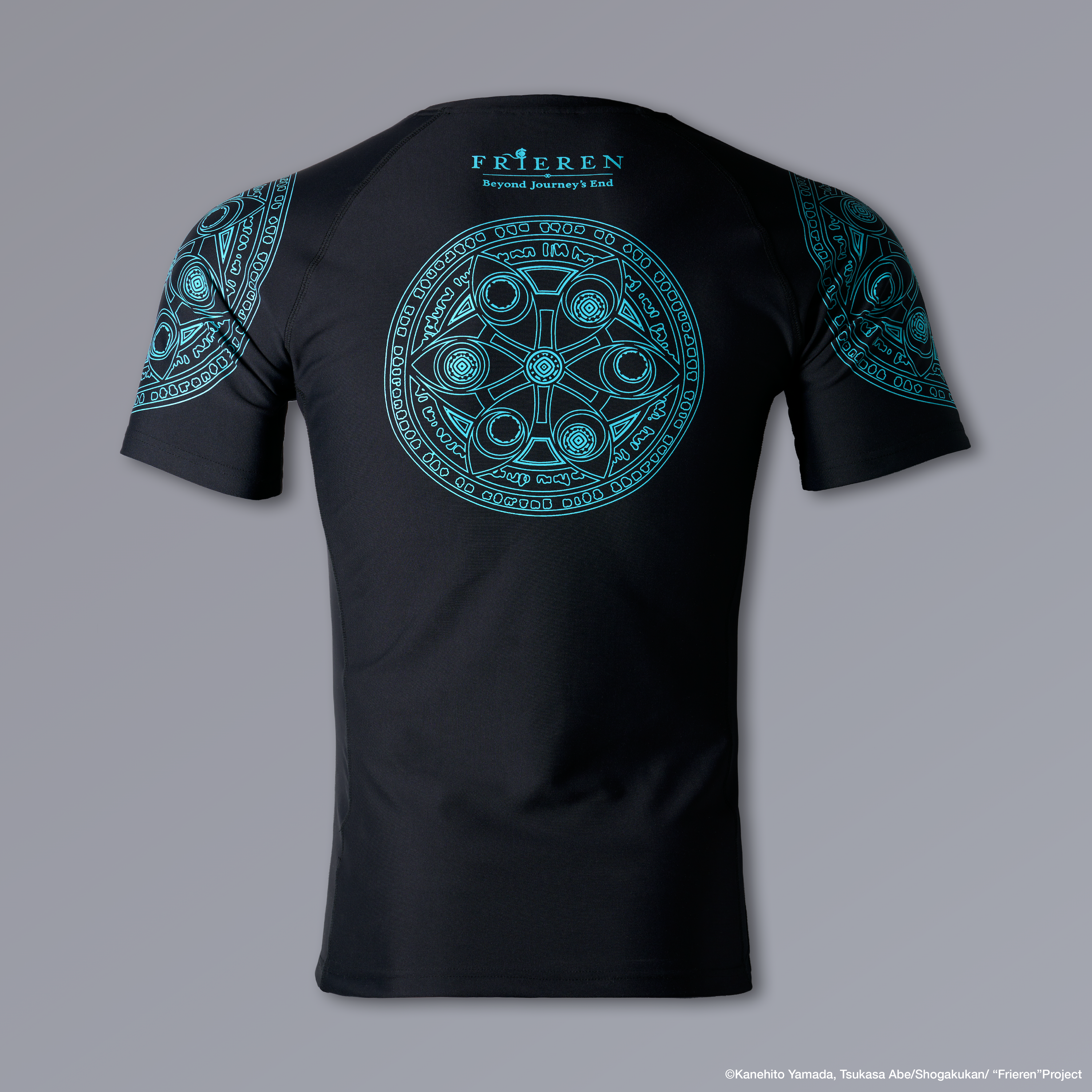 ZOLTRAAK Compression Shirt with Frieren artwork, athletic-fit long sleeve