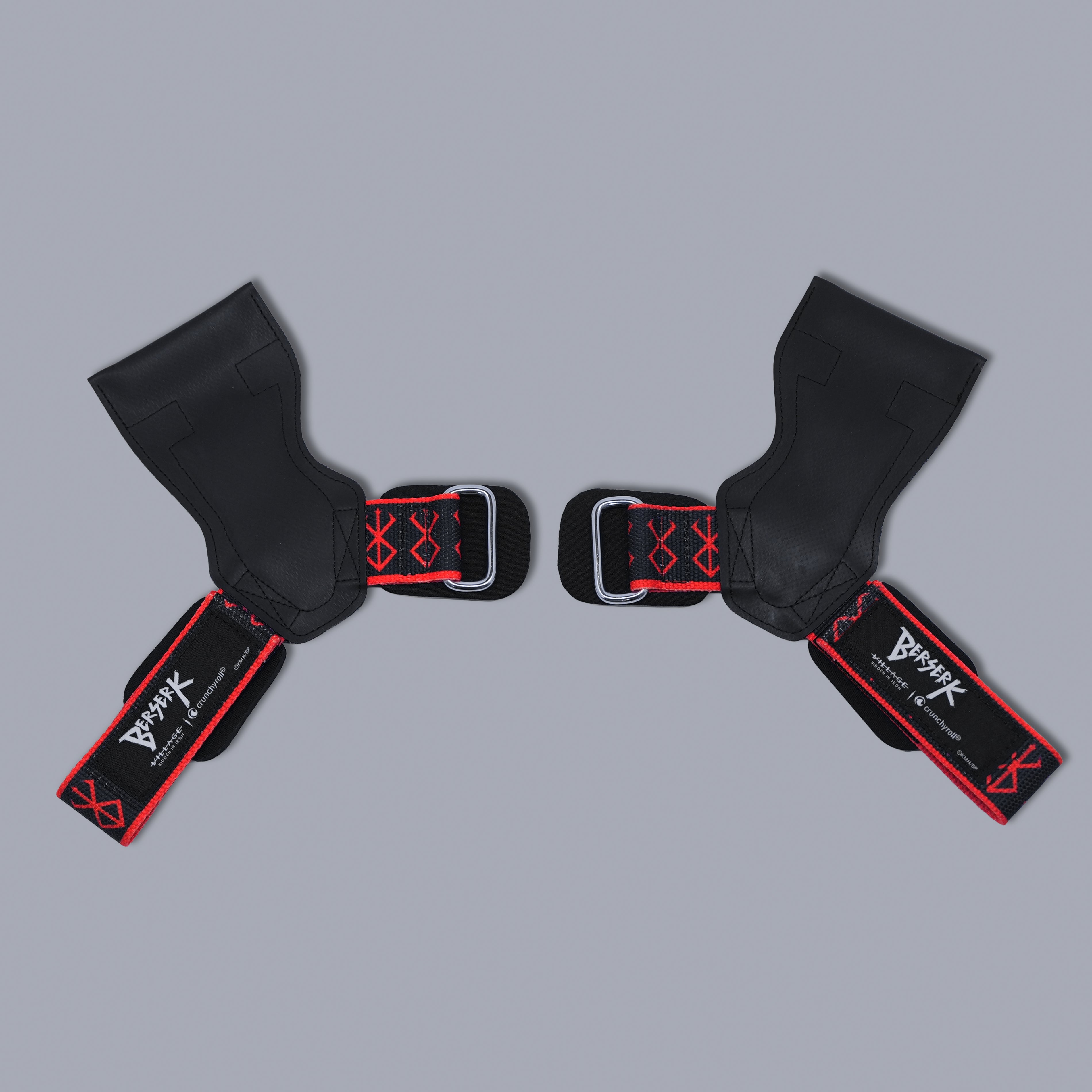 BRAND OF SACRIFICE Berserk lifting grips with rubberised palm