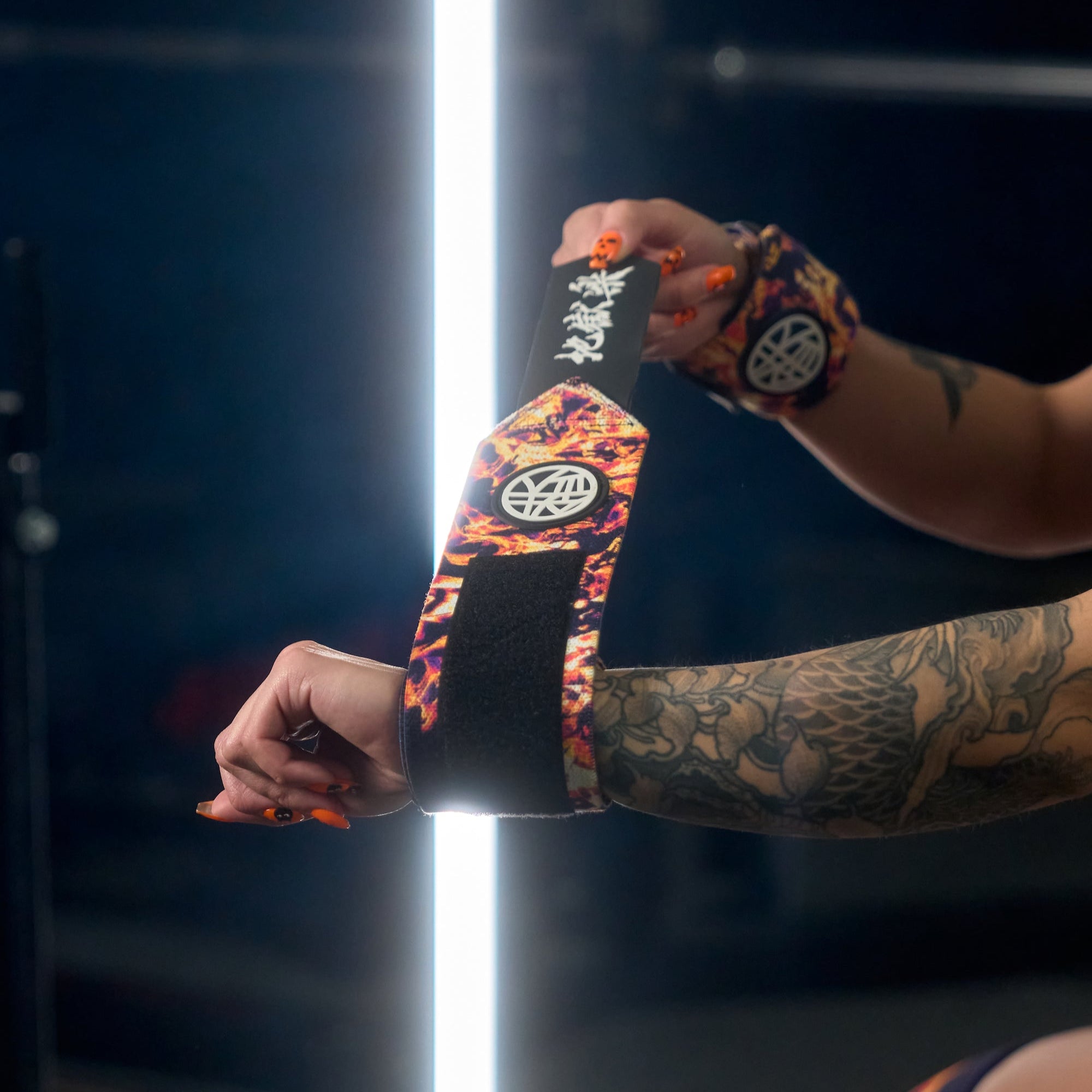 ASCETIC BLAZE Wrist Wraps