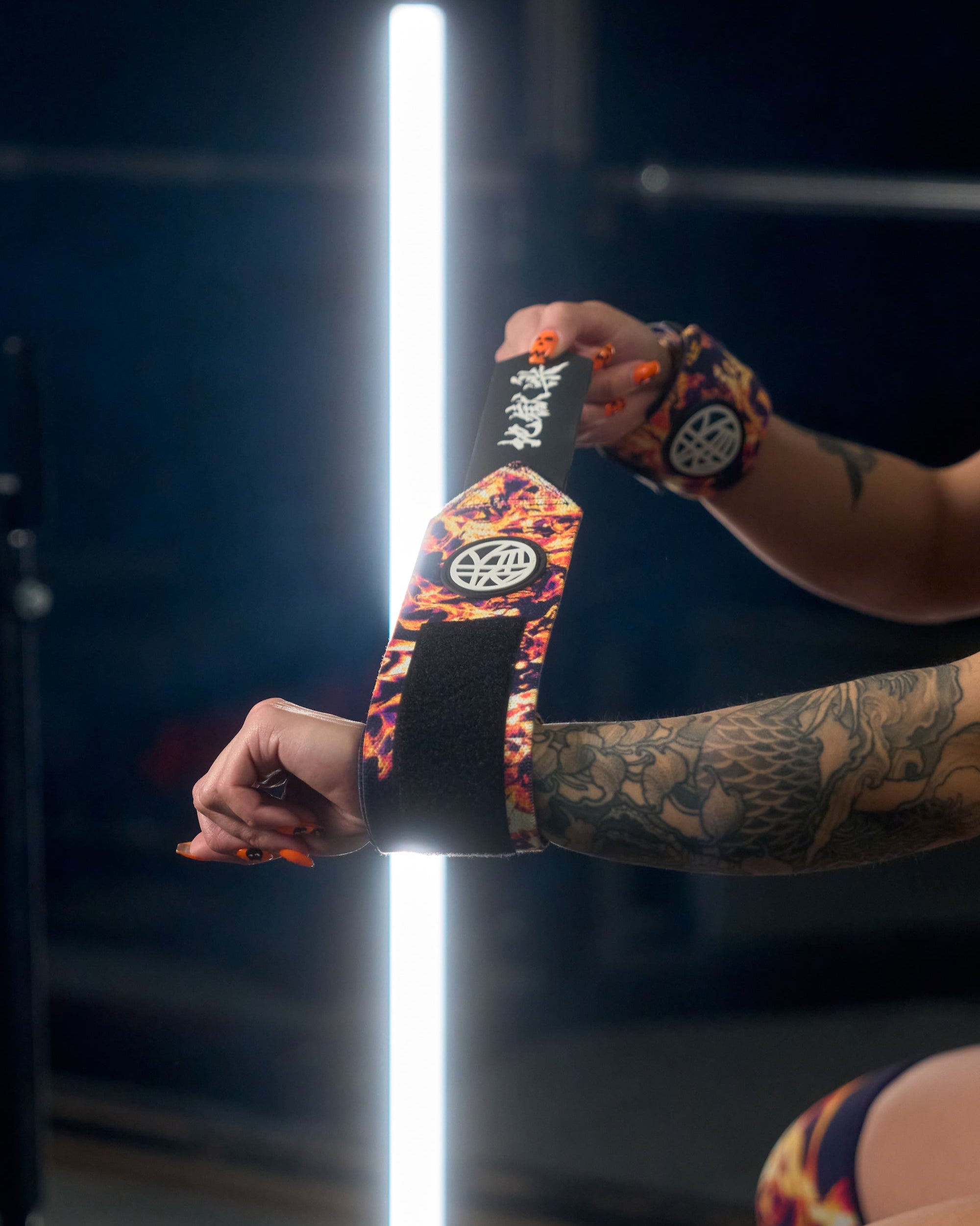 ASCETIC BLAZE Wrist Wraps