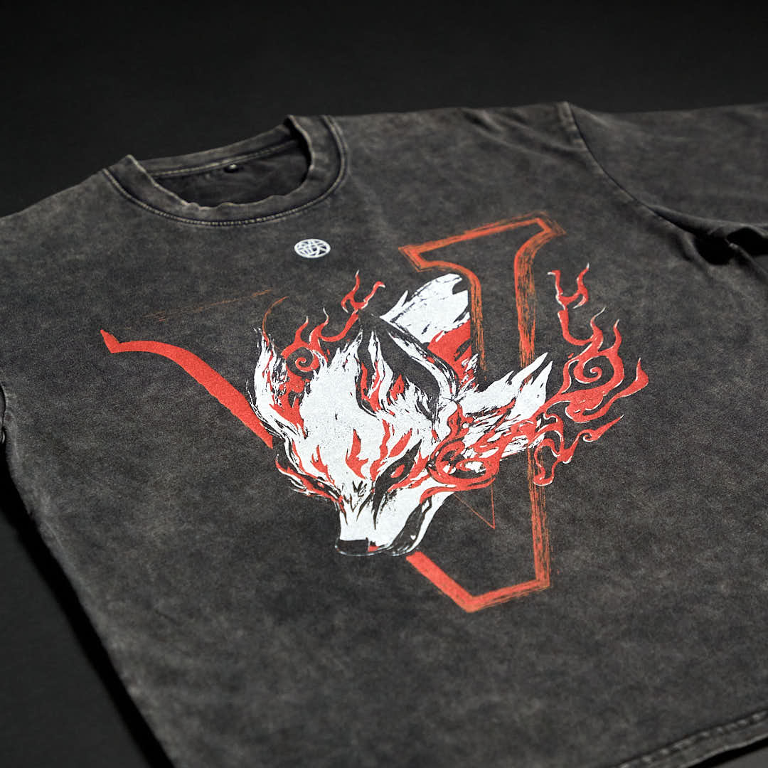 KITSUNE YOKAI Midweight Box Tee