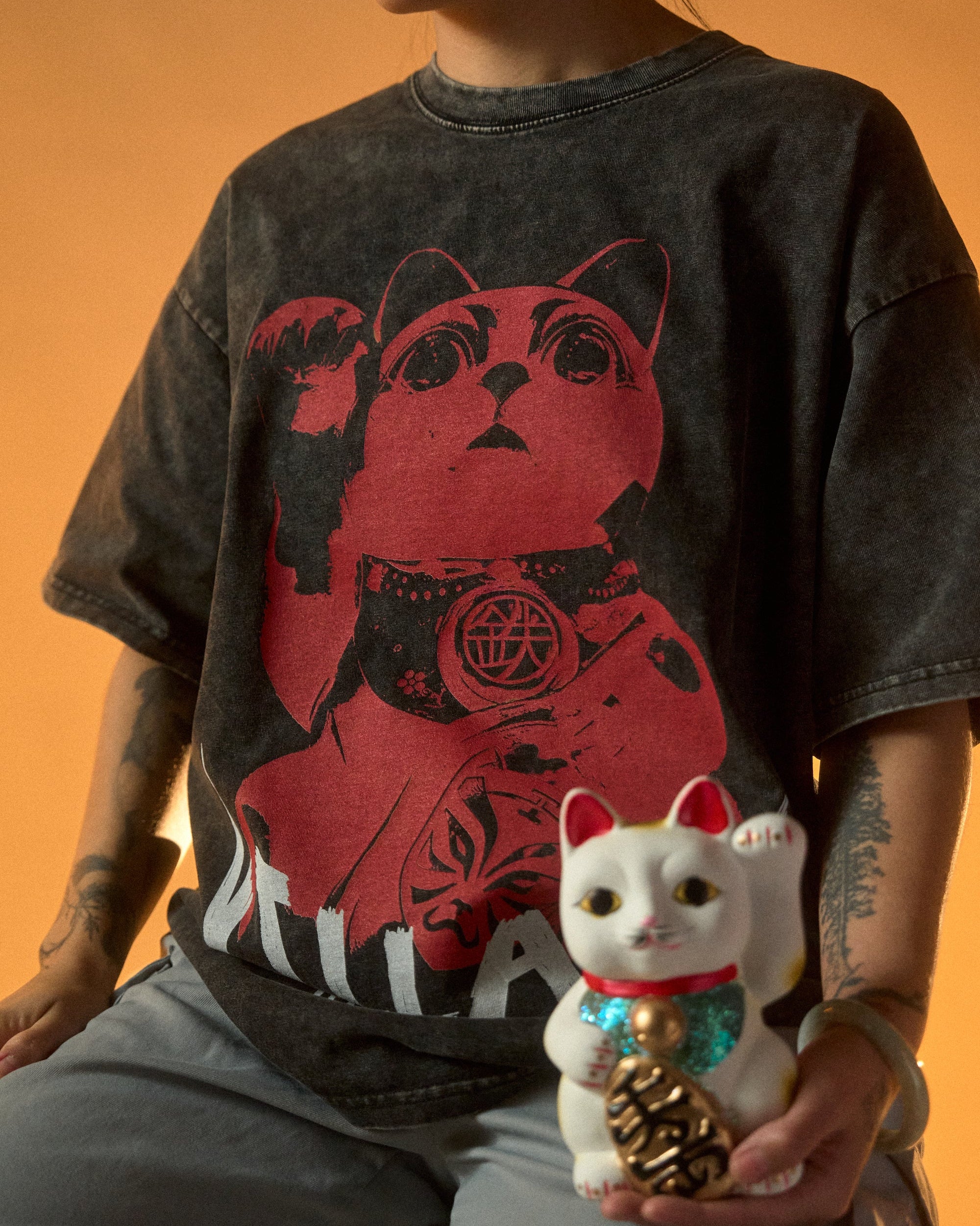 MANEKI NEKO Midweight Box Tee