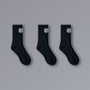 ETERNAL Athletic Socks 3 pack in black, cushioned training socks