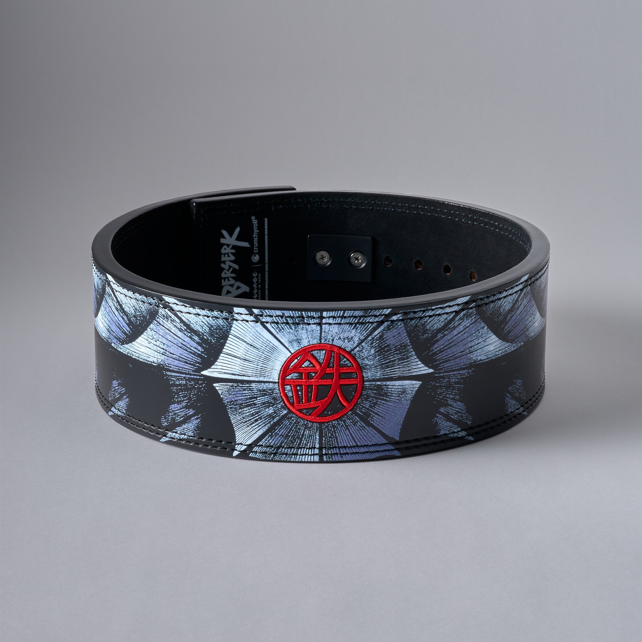 BERSERKER ARMOUR 13mm Berserk lever belt with armour plate artwork