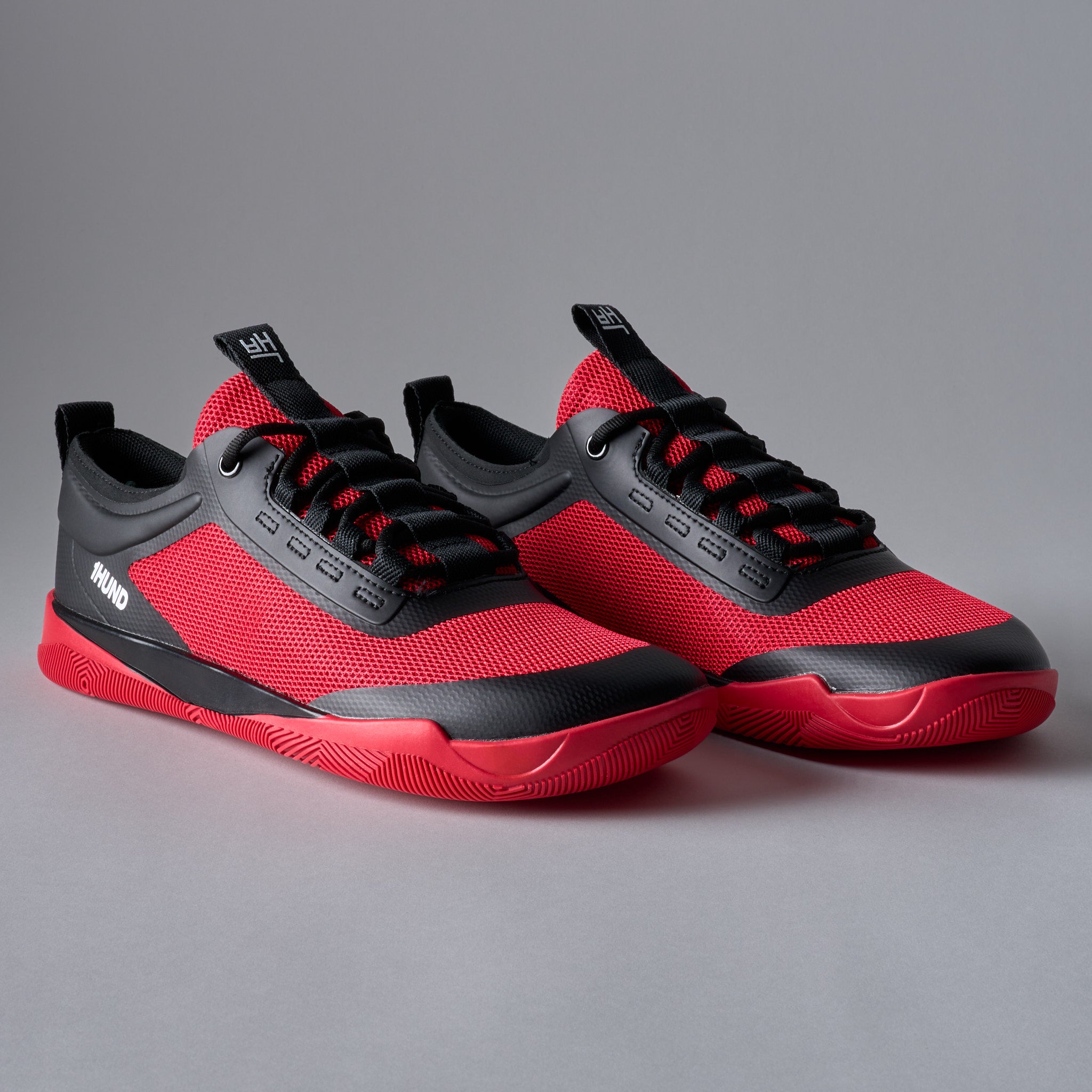 Aerolux Barefoot trainer in rouge red, zero-drop wide toebox