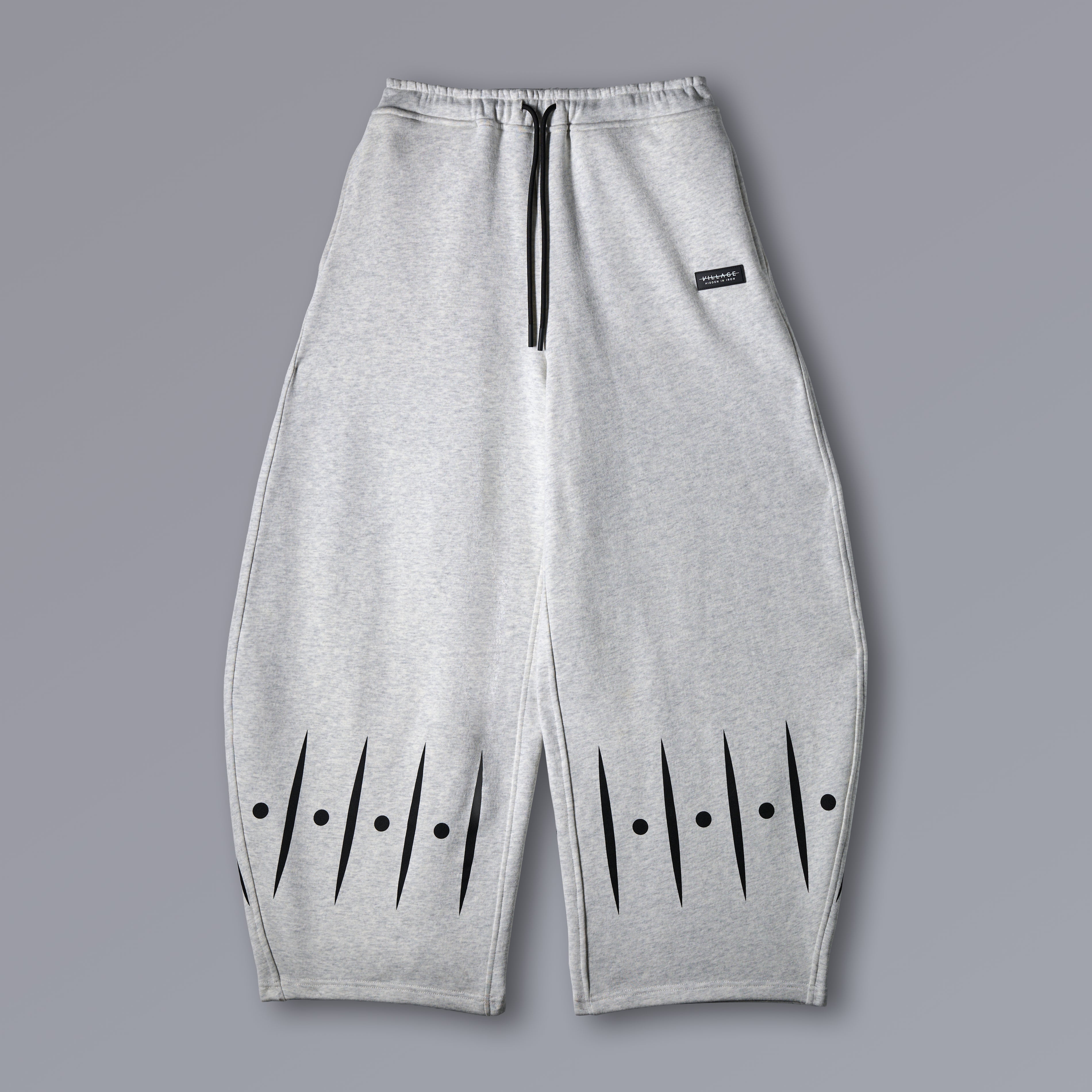 GOTEI THIRTEEN Hakama Sweatpants from Bleach TYBW, wide-leg barrel fit