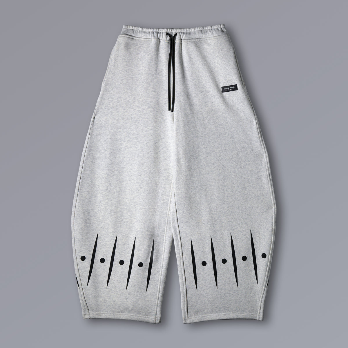 GOTEI THIRTEEN Hakama Sweatpants from Bleach TYBW, wide-leg barrel fit