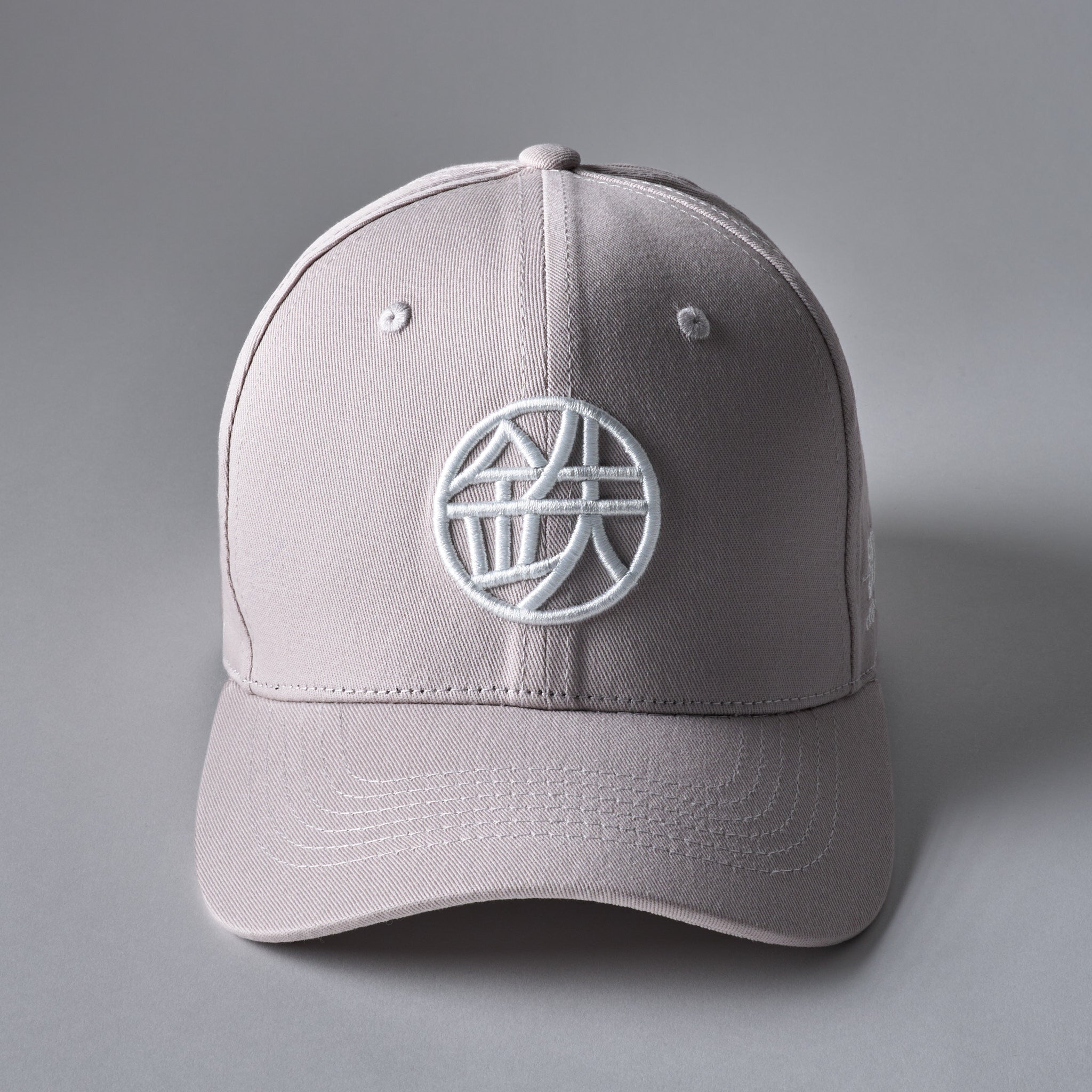 SMOKE Snapback Hat in grey with structured high crown