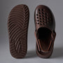 Restore Recovery shoe in mocha with wide toebox and perforated upper