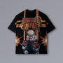 BAKUGO oversized heavyweight pump cover with explosion graphics