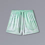 ZHU JIN Athletic Shorts with Hell's Paradise artwork, 5-inch mesh