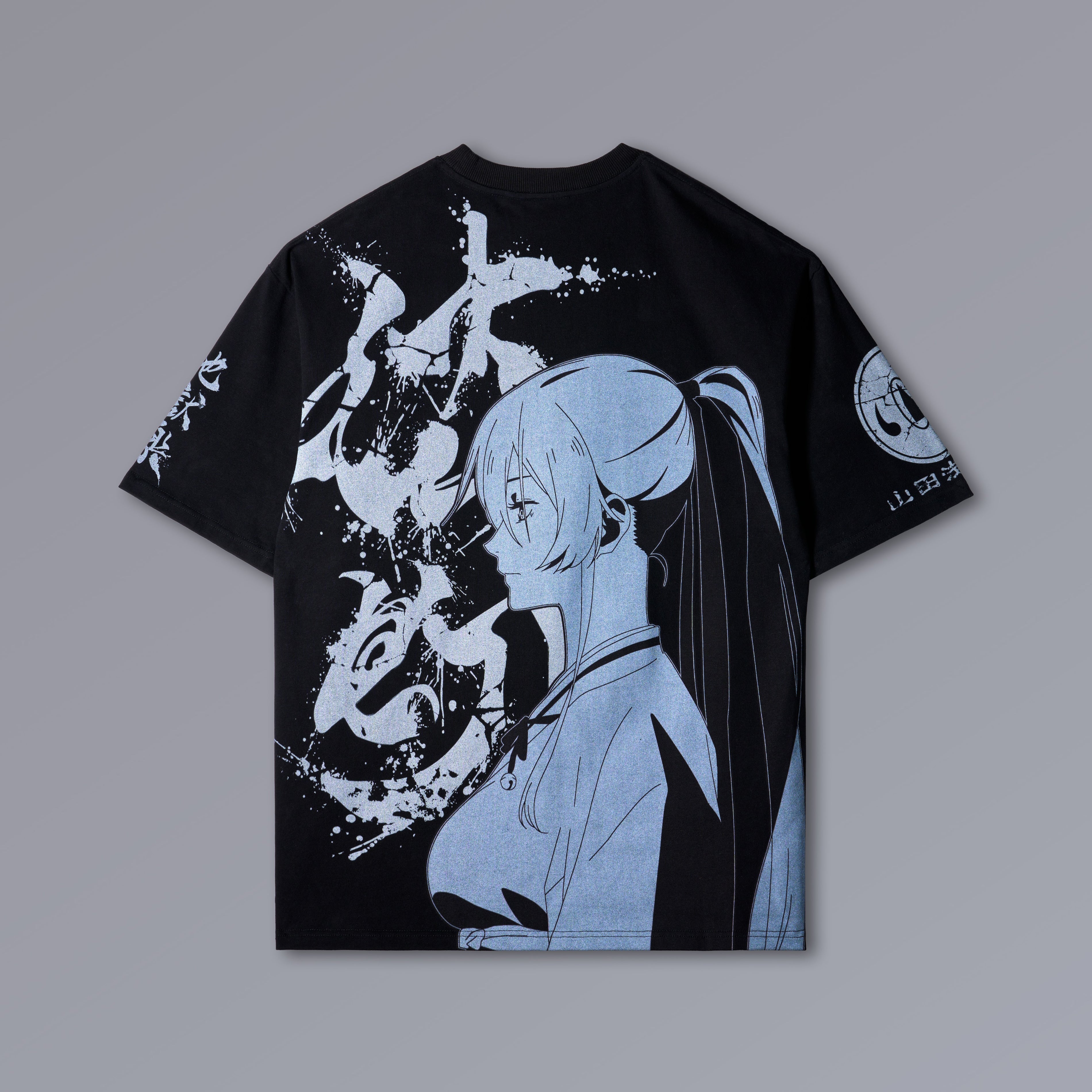 SAGIRI oversized heavyweight pump cover with Hell's Paradise artwork