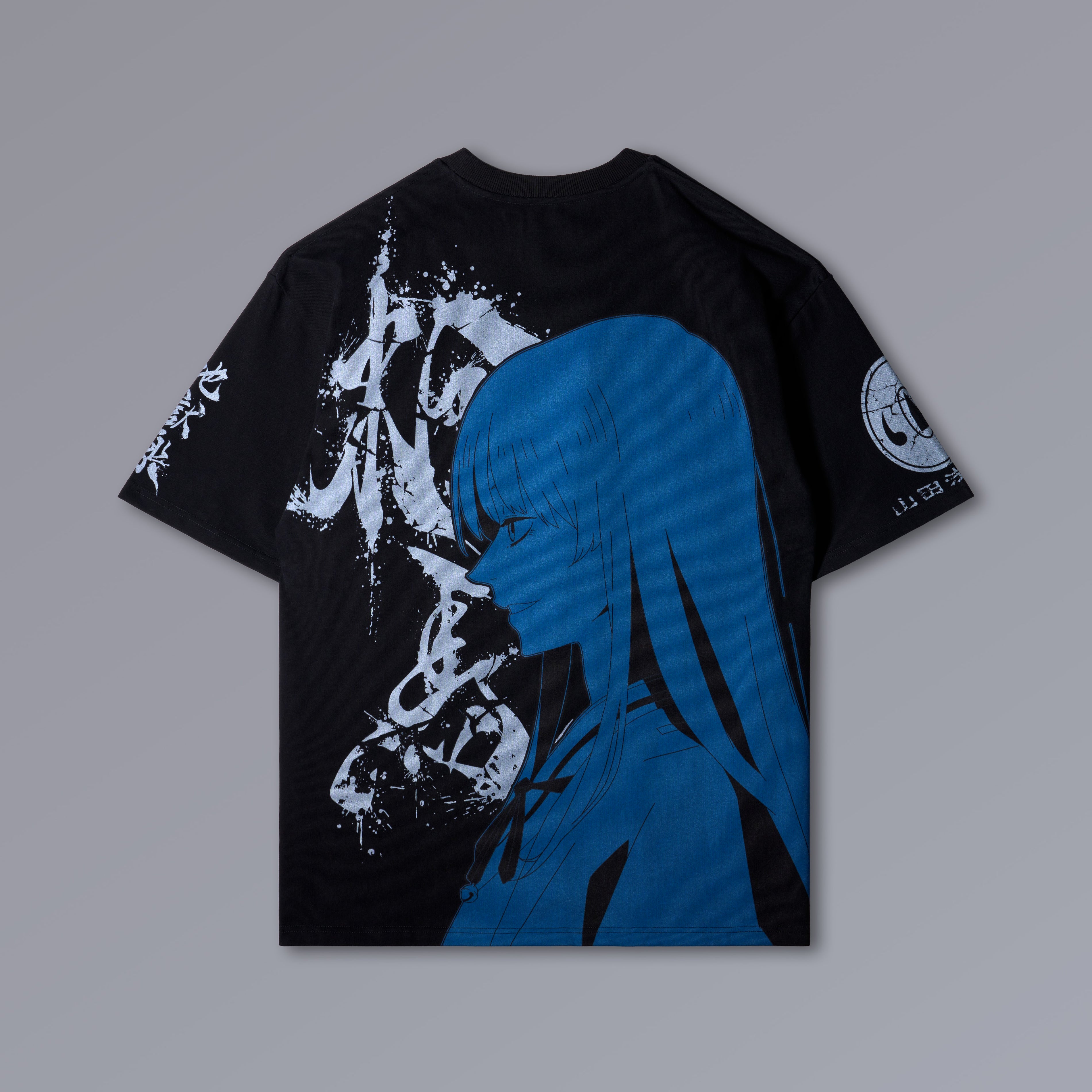 TOMA oversized heavyweight anime pump cover with Hell's Paradise artwork