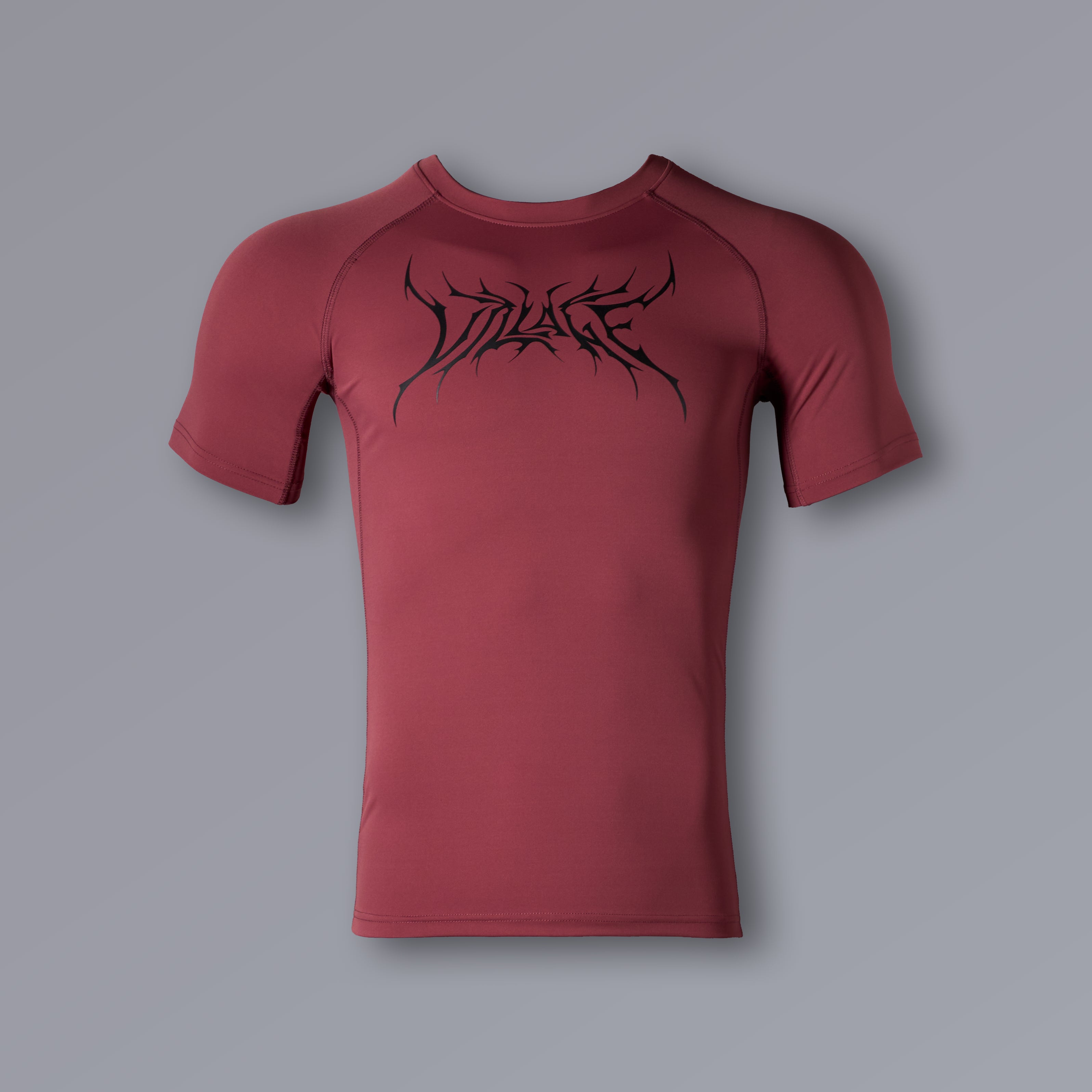 EYEPATCH Compression Shirt in Rust