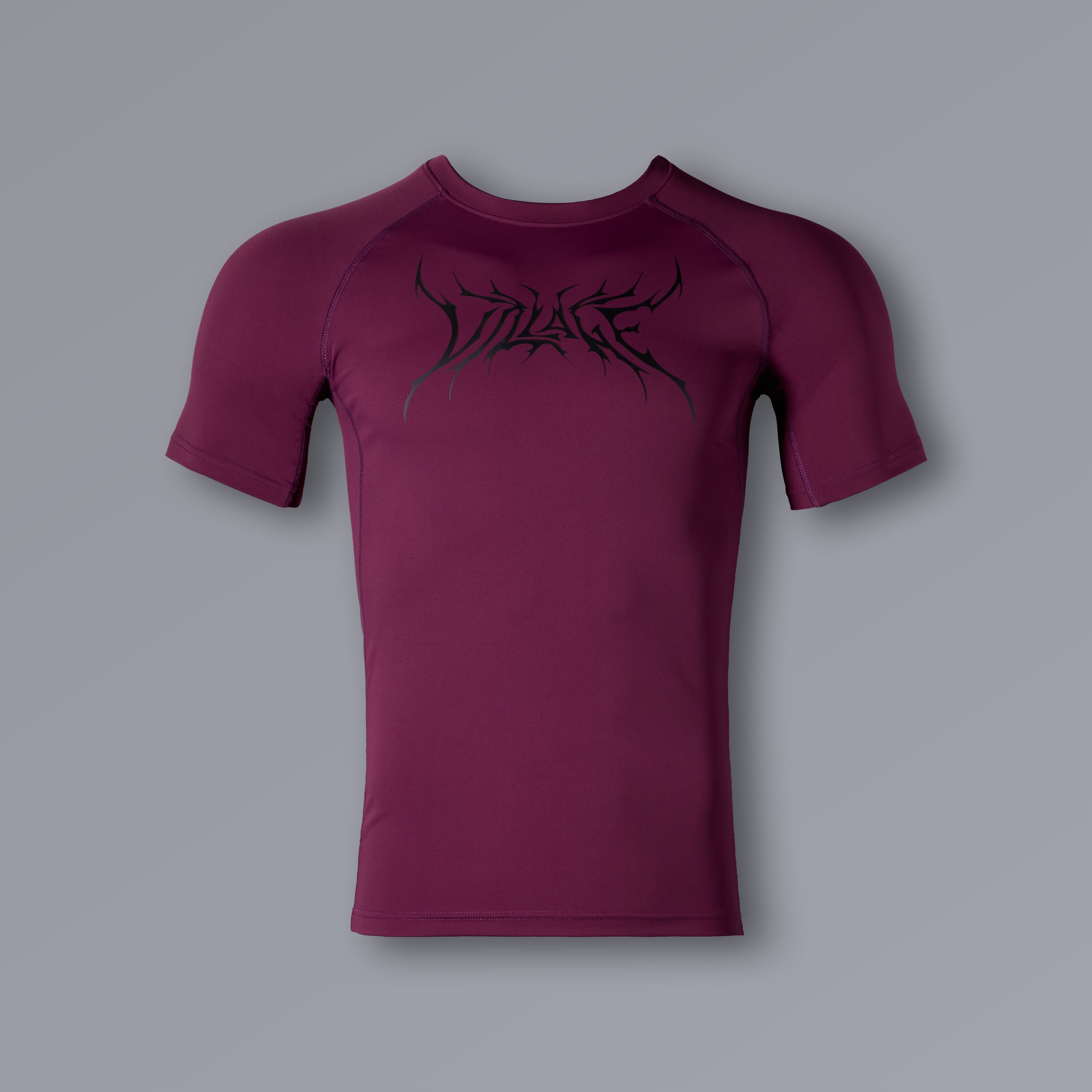 EYEPATCH Compression Shirt in Plum