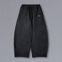 ETERNAL Hakama Sweatpants in black, wide-leg barrel fit