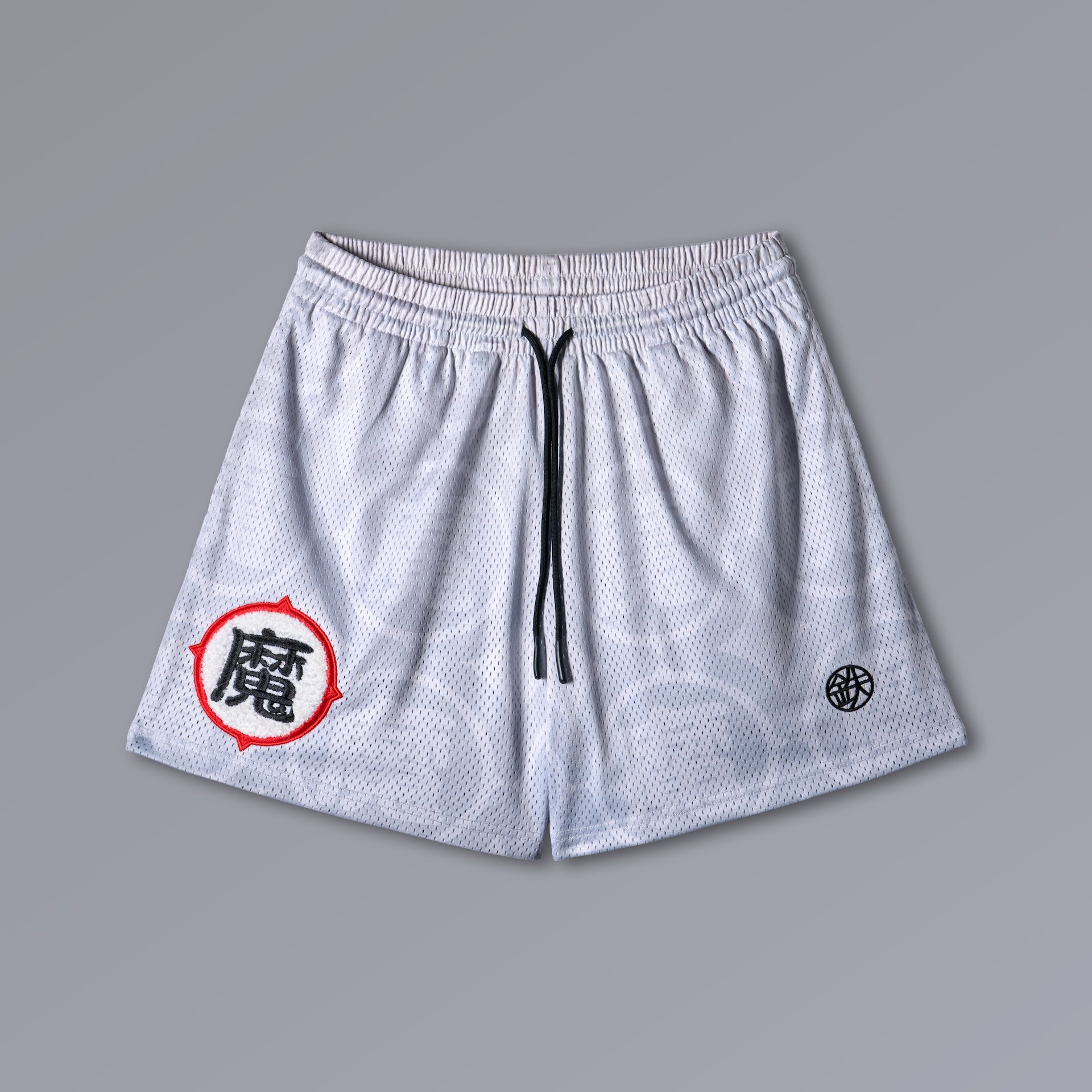 PICCOLO Athletic Shorts in Dragon Ball green, 5-inch double-layer mesh