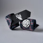 SHUJIN Persona 5 wrist wraps in red, black and white