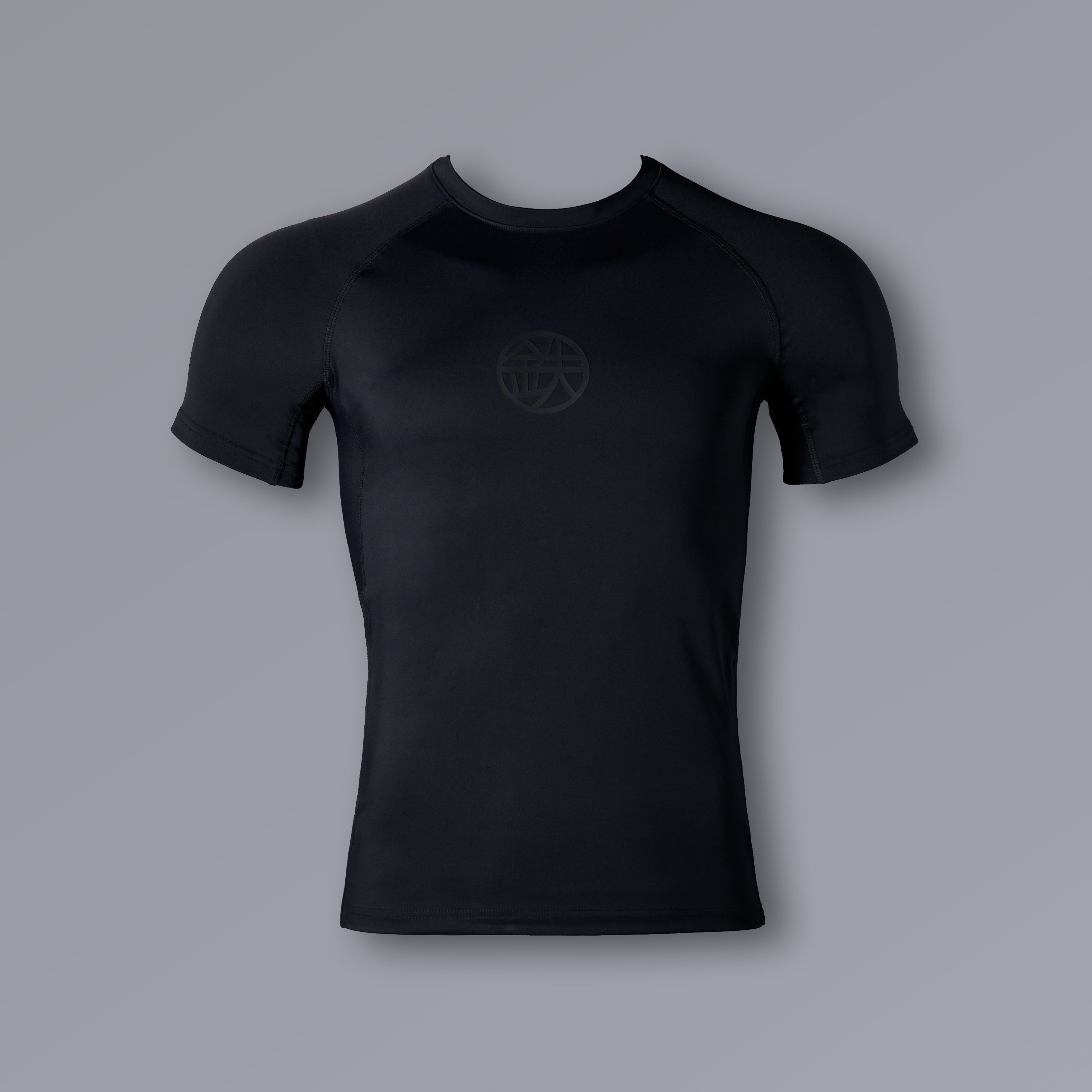 ETERNAL Compression Shirt in black, athletic-fit long sleeve