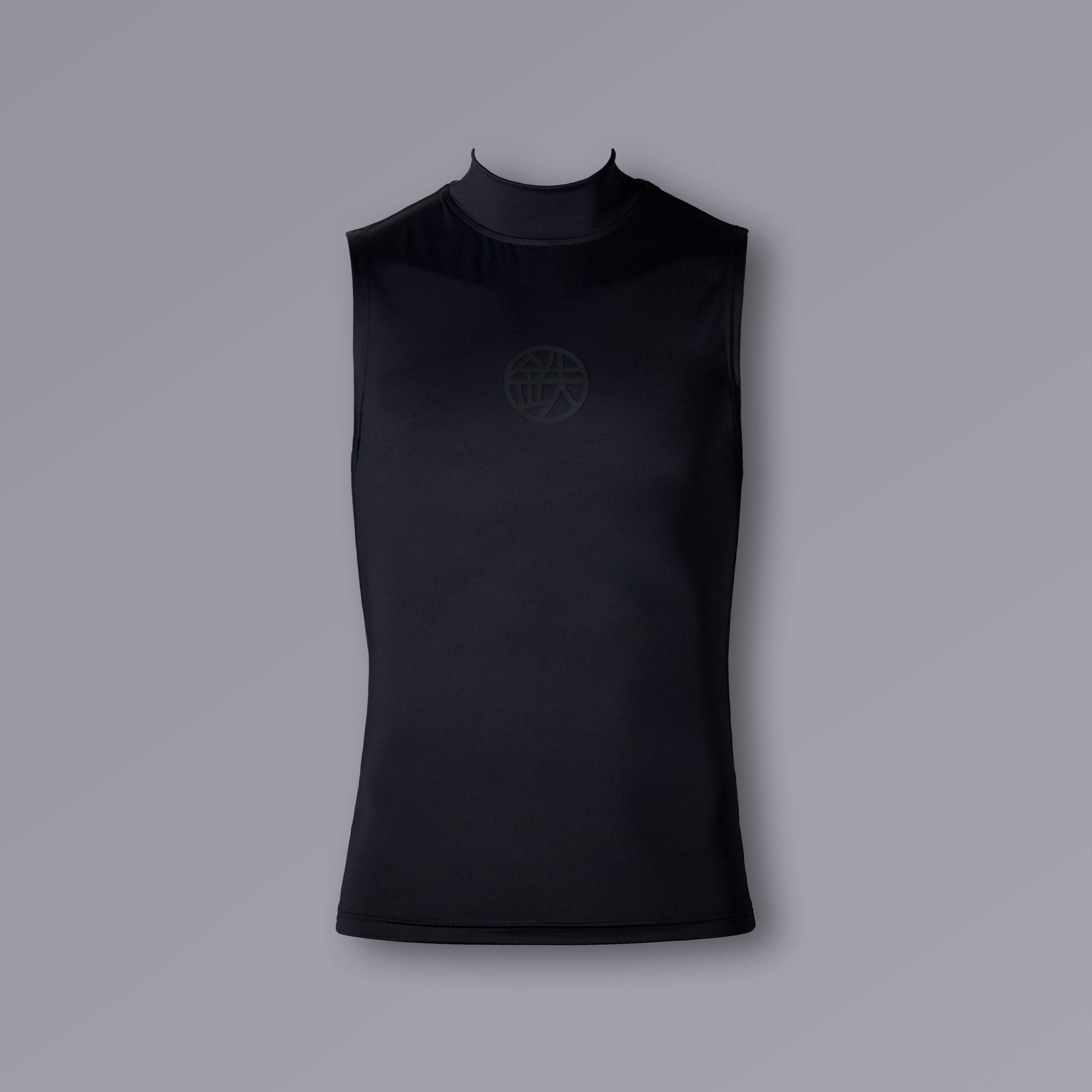 ETERNAL Taichou Mockneck Compression Tank in black