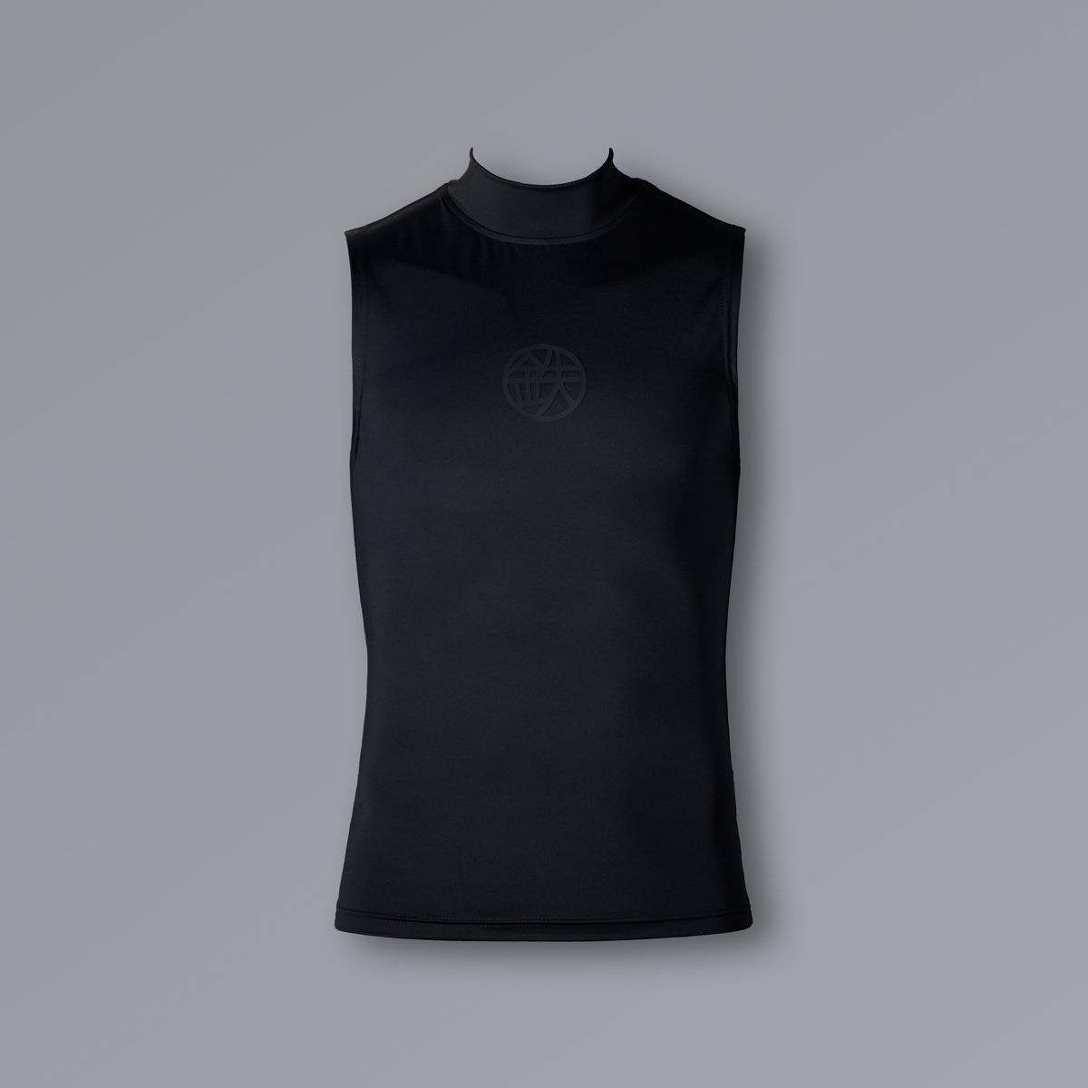 ETERNAL Taichou Mockneck Compression Tank in black