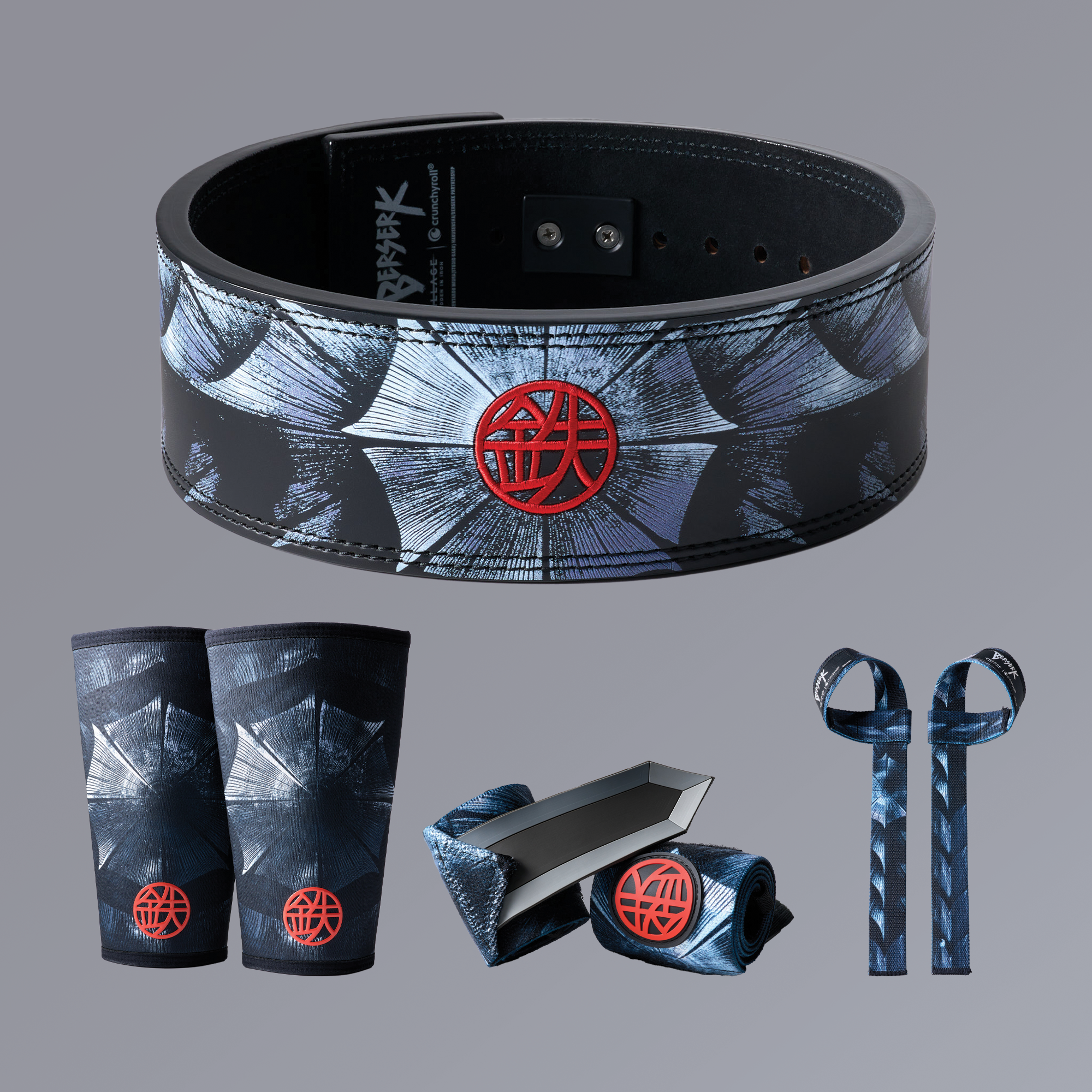 BERSERKER ARMOUR Training Arc Bundle with Berserk lever belt, sleeves and wraps