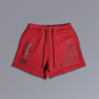 HAKAI Paradise Lounge Shorts in brushed fabric, above-the-knee cut