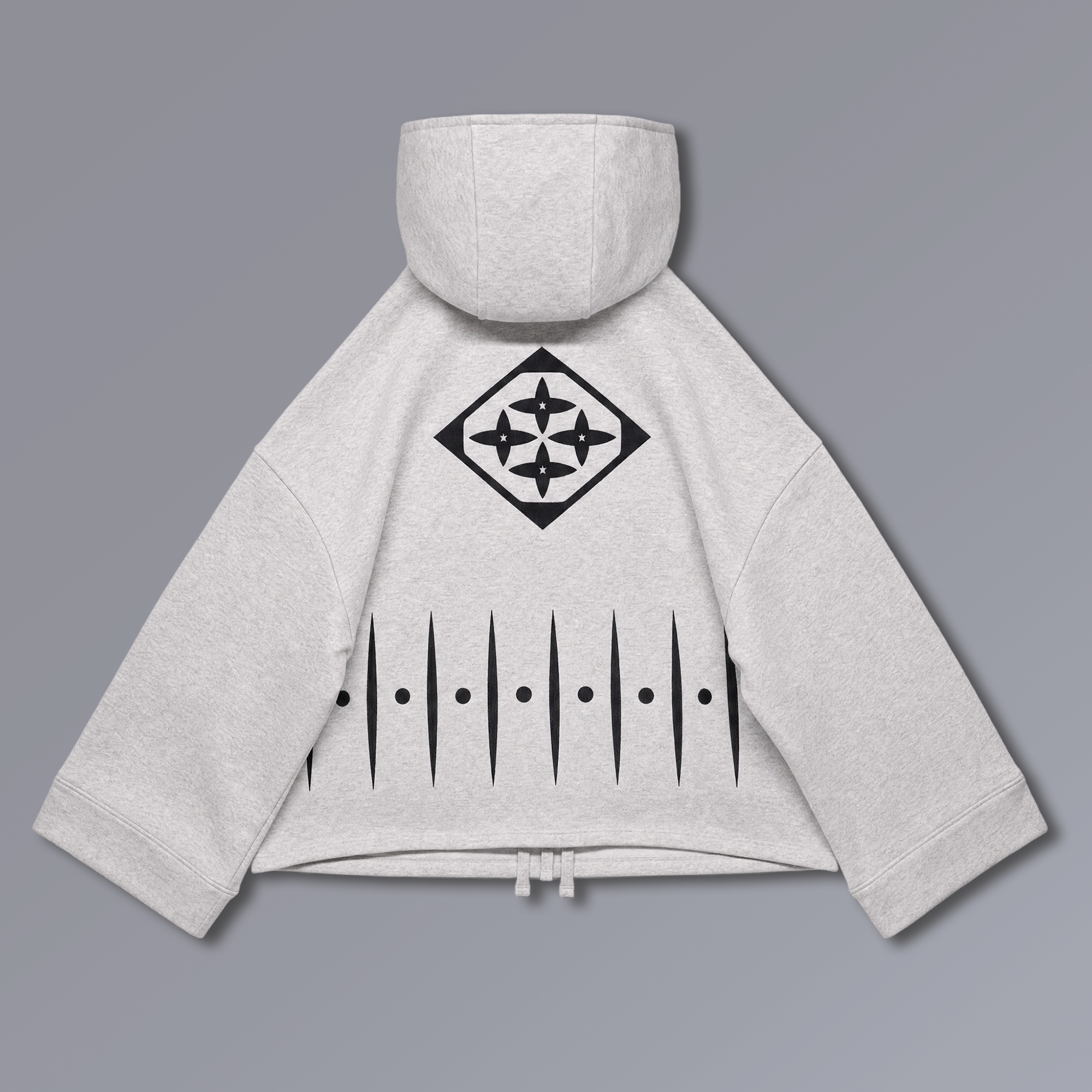 SQUAD ZERO Haori Hoodie from Bleach TYBW, Japanese haori-inspired cut