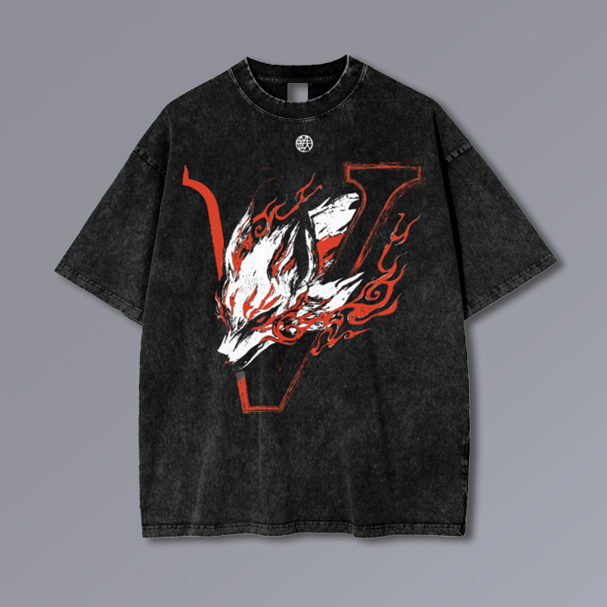 KITSUNE YOKAI Midweight Box Tee